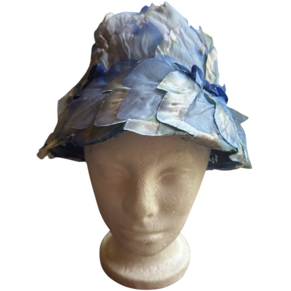 1950s Flower Petal Bucket Hat - Picture 5 of 6